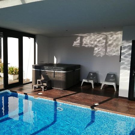 Villa Casa Ceca De La Playa Y Barcelona, Con Piscina Climatizada Y Jacuzzi Vallromanes Esterno foto
